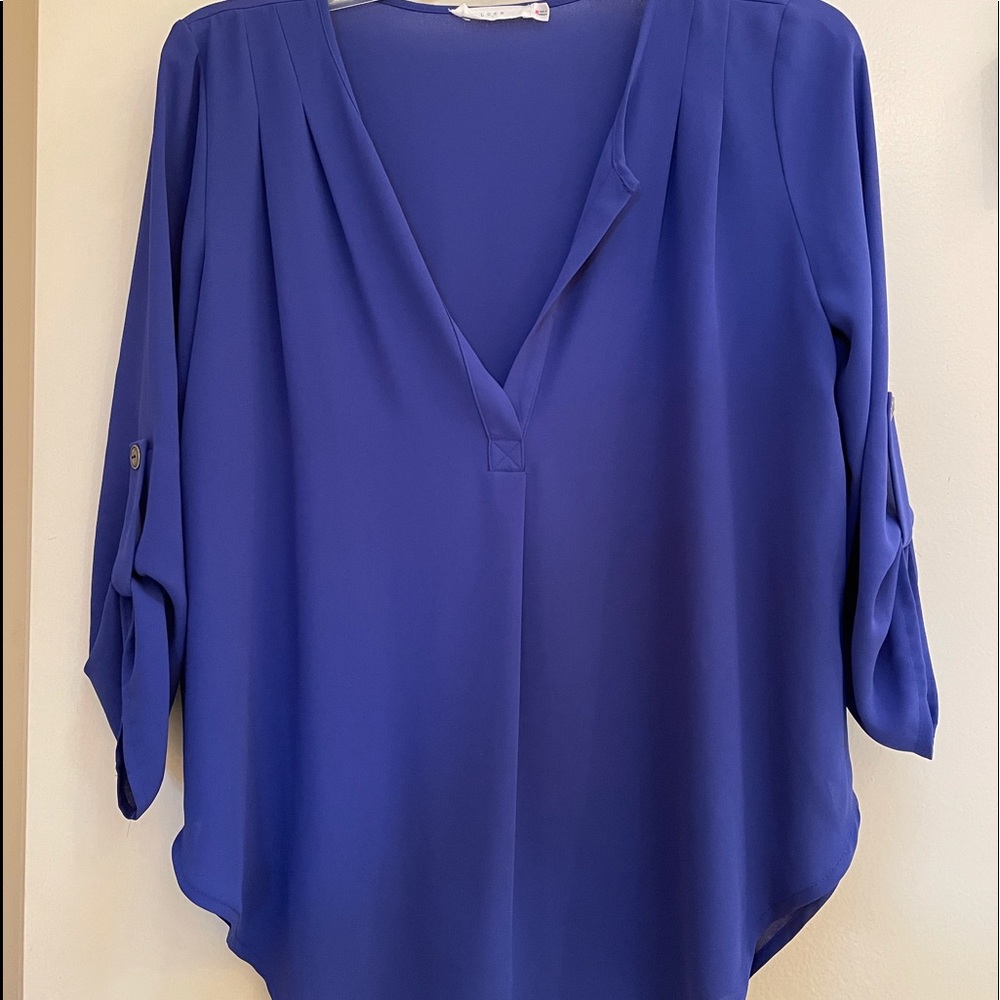 Royal Blue Blouse